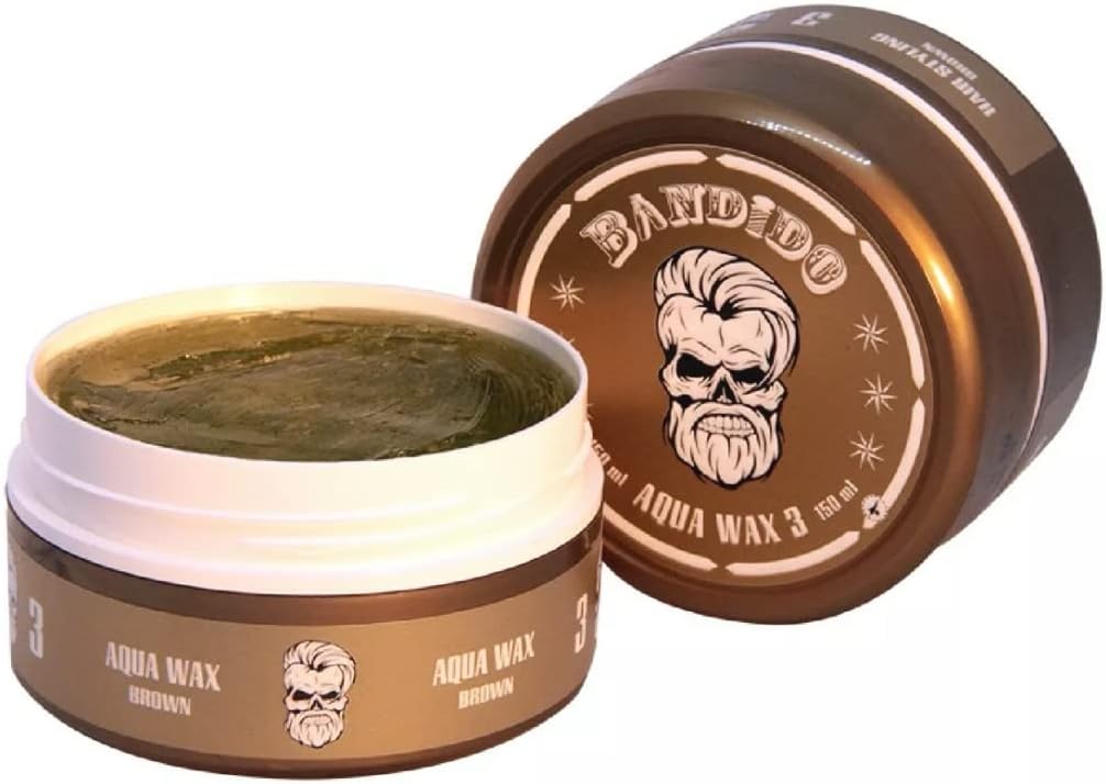 Bandido Aqua Hair Wax Nr.3 Haarwax Hair Styling Wax Heren Haargel 150ml