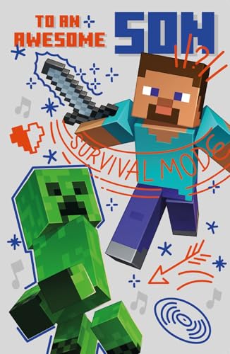 Danilo Promotions LTD Minecraft, hijo, tarjeta de cumpleaños