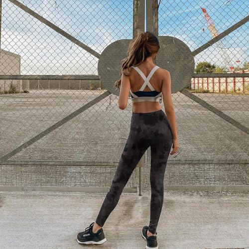 High Waisted Leggings for Women - No See Through Tummy Control Cycling Workout Yoga Pants with Pockets Reg & Plus