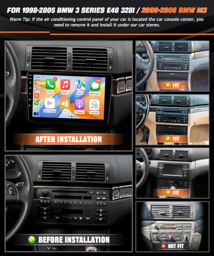 Image of 8Core Android Radios for BMW 3 Series 325i 330i 328i E46 1998-2006