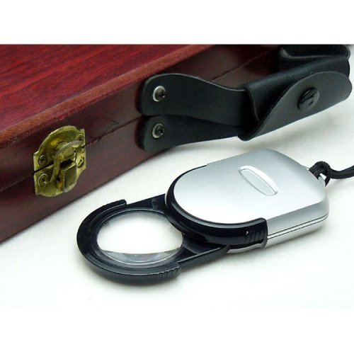 クリアー光学 携帯用ルーペ 拡大鏡 プラレンズ 2.5倍/3.5倍 33mm L-44