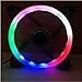 ventilador de chasis de 12 cm con iluminación LED y funcionamiento silencioso Imagen de ventilador de chasis de 12 cm con iluminación LED y funcionamiento silencioso