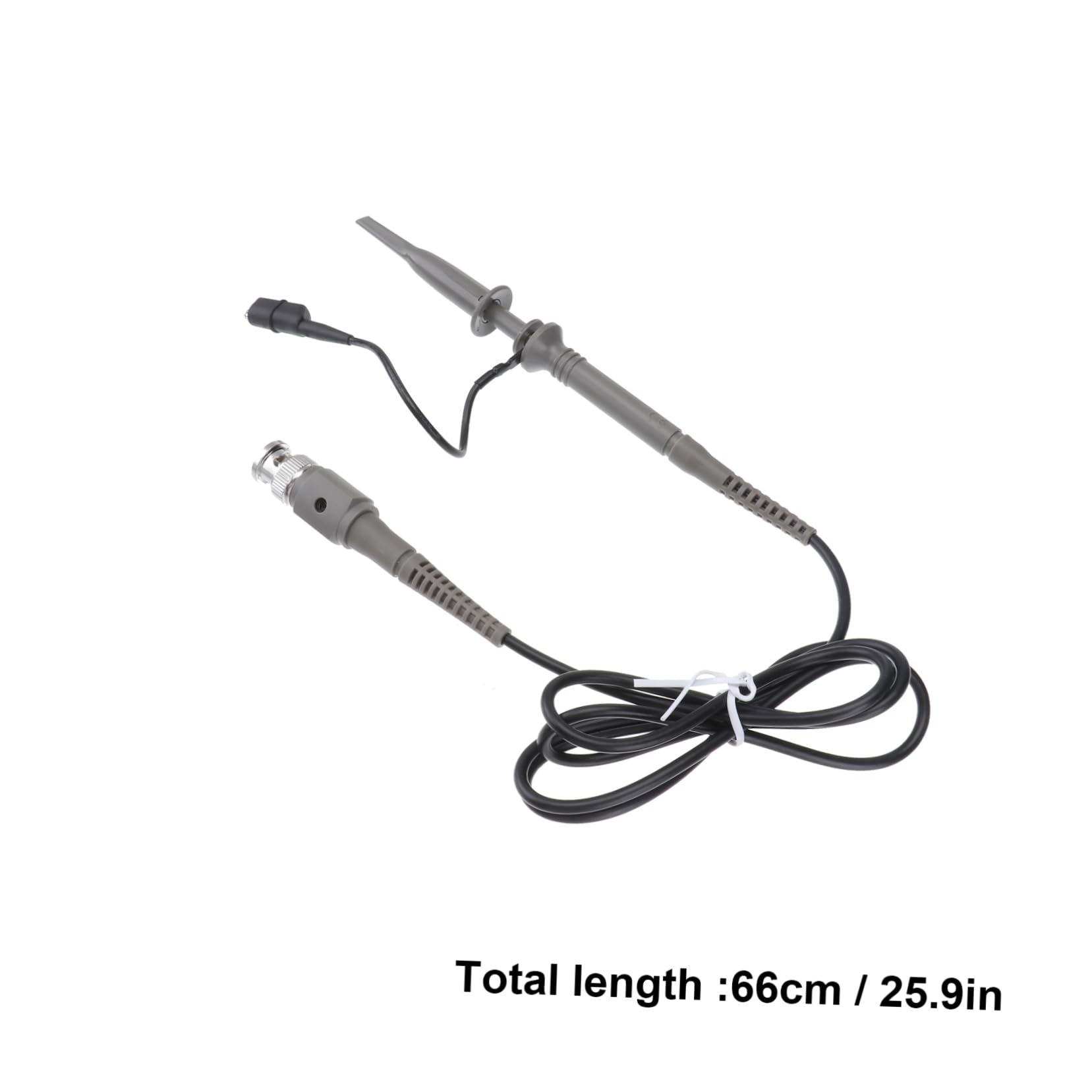 OUNONA 2piezas Clip Probe Smd Para Osciloscopio Bnc Accesorio De Medición Pinza De Tierra y Cubierta Aislante Para Proyectos