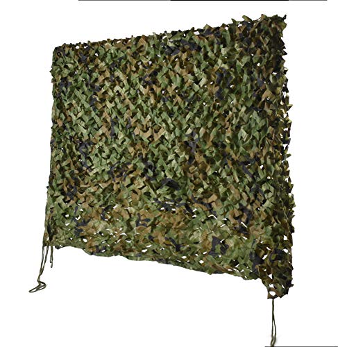 LOOGU Tarnnetz Sonnenschutz Camouflage Netz Verschiedene Größen und Farben Tarnung Woodland Sichtschutz für Garten… – Bild 4