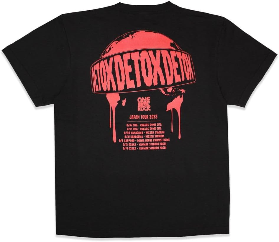ONE OK ROCK ワンオクロック ワンオク 2025 DETOX JAPAN グッズ T