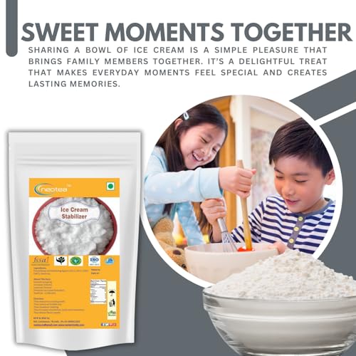 Neotea NEO_ICECRMSTB500 Ice Cream Stabilizer Improves Texture And Prevents Crystals 500 Gm  thumb #3