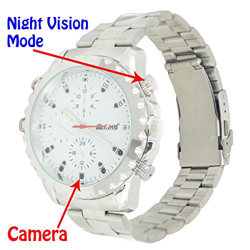 spy wrist watch camera with night vision