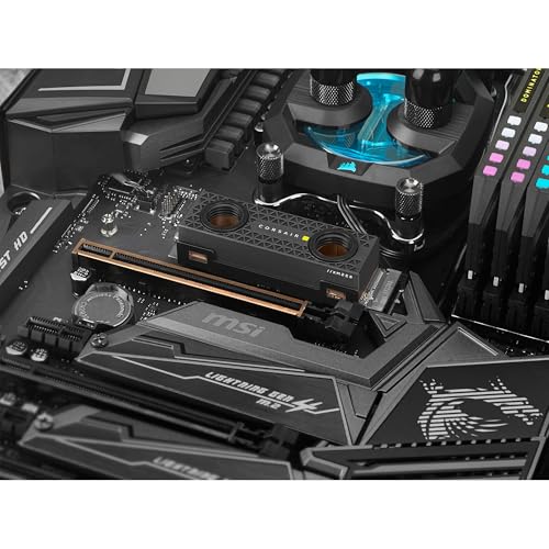 Image of CORSAIR MP600 PRO XT Hydro X Edition Gen4 PCIe x4 NVMe M.2 SSD - High-Density TLC NAND - Hydro X Series XM2 Water Block - M.2 2280 Form-Factor