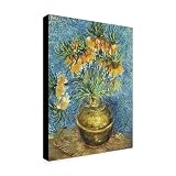 Trademark Fine Art - 'Crown Imperial Fritillaries' Canvas Art - 24x18
