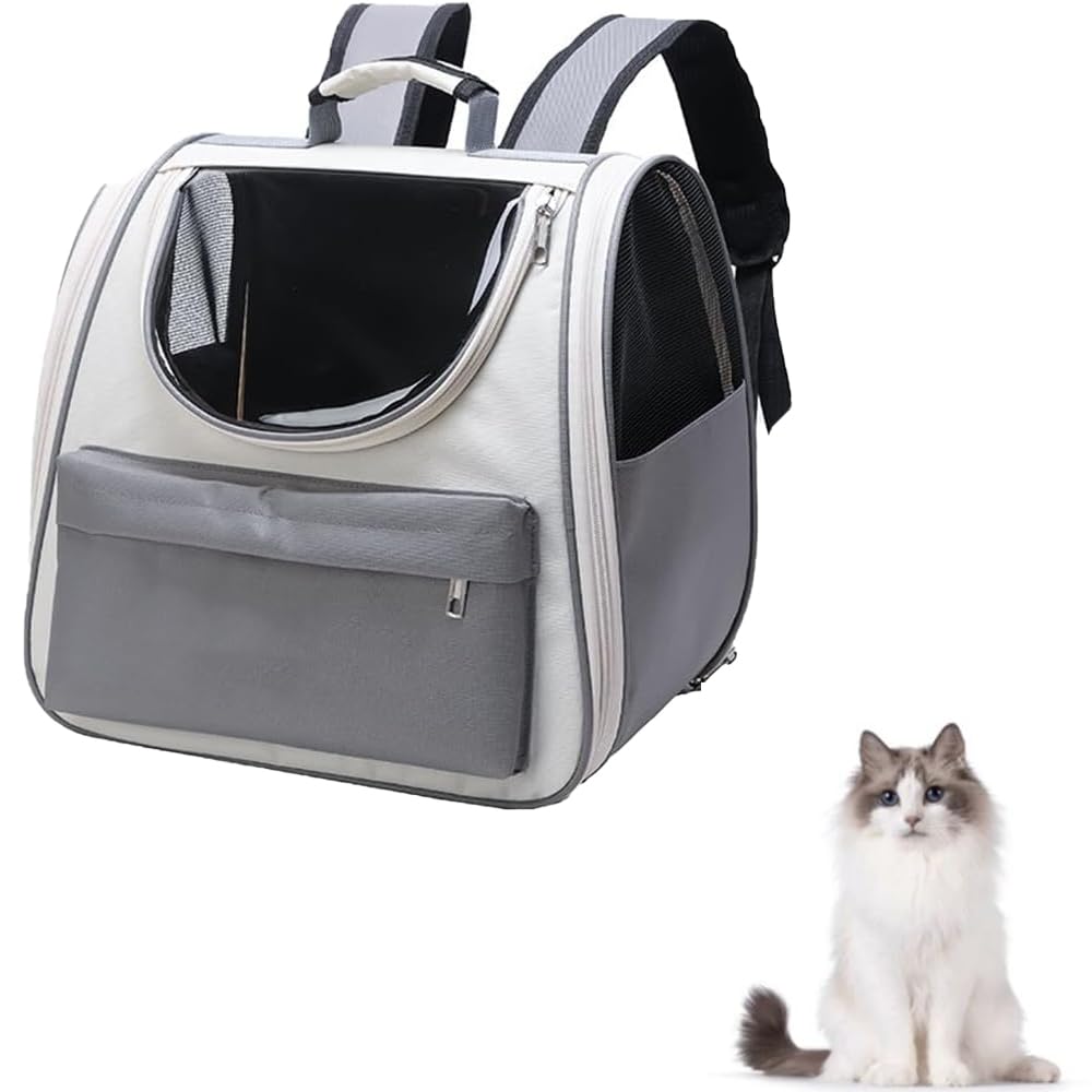 Arcanine cat backpack, dog backpack for cats, dogs, puppies with window, pet backpack, cat backpack, dog backpack with breathable mesh for hiking (grey) (B0CP77BHC9) Amazon Price History, Amazon Price Tracker