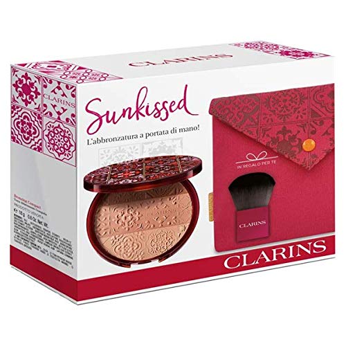 Preisvergleich Produktbild Kofferset SOLEIL 18 g + Kosmetiktasche + Stift Kabuki - limitierte Auflage