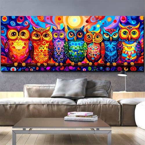 Peinture diamant personnalisé 40x80cm Mefooge avec kit complet strass colorés L307