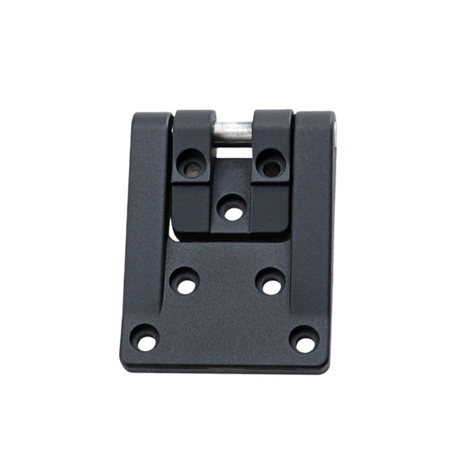 NYRXRYTCA XG02-098 Black T-Shaped Corner Rotating Hinge Zinc Alloy Equipment Boxes and Cabinets 1Pcs