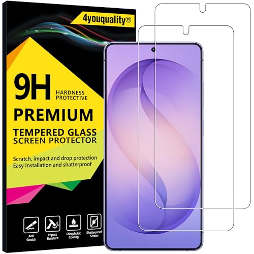 4youquality Tempered Glass Screen Protector for Samsung Galaxy S26 Ultra 2-Pack [LifetimeSupport][Impact-Resistant][Anti-Shatter][Anti-Scratch]