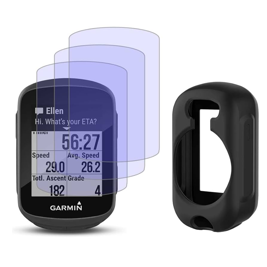 GARMIN EDGE 130 本体 保護カバー付き 画面保護シール貼付 GARMIN EDGE 130 本体 保護カバー付き 画面保護シール貼付