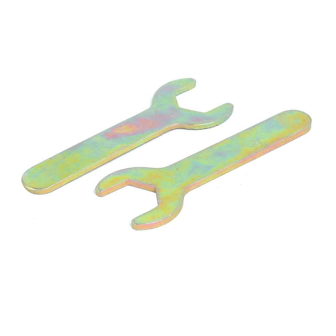 Aexit 5 Pcs Power supply and power module 14mm Single Ended U-Shaped Open Wrench Spanner Repair Tool Bronze Tone