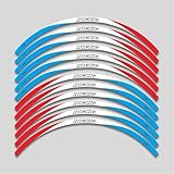 Le design des autocollants de jante rend les roues de votre moto plus attrayantes et dynamiques. Il peut modifier l'apparence des roues.