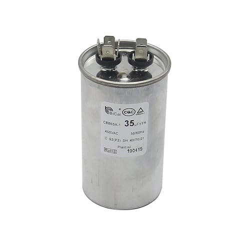 METER STAR ROHS CQC EN60252-1 Compresor de aire acondicionado universal Condensador de arranque 20-75uf CBB65A-1 450VAC 5060Hz C S2(P2) SH 407021