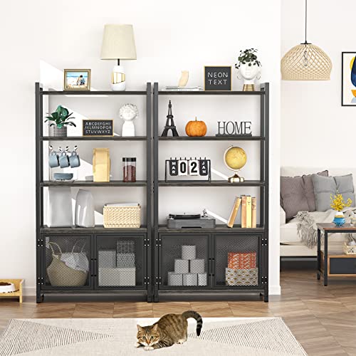 Armocity Storage Cabinet With 2 Doors And 5 Shelves thumb #2