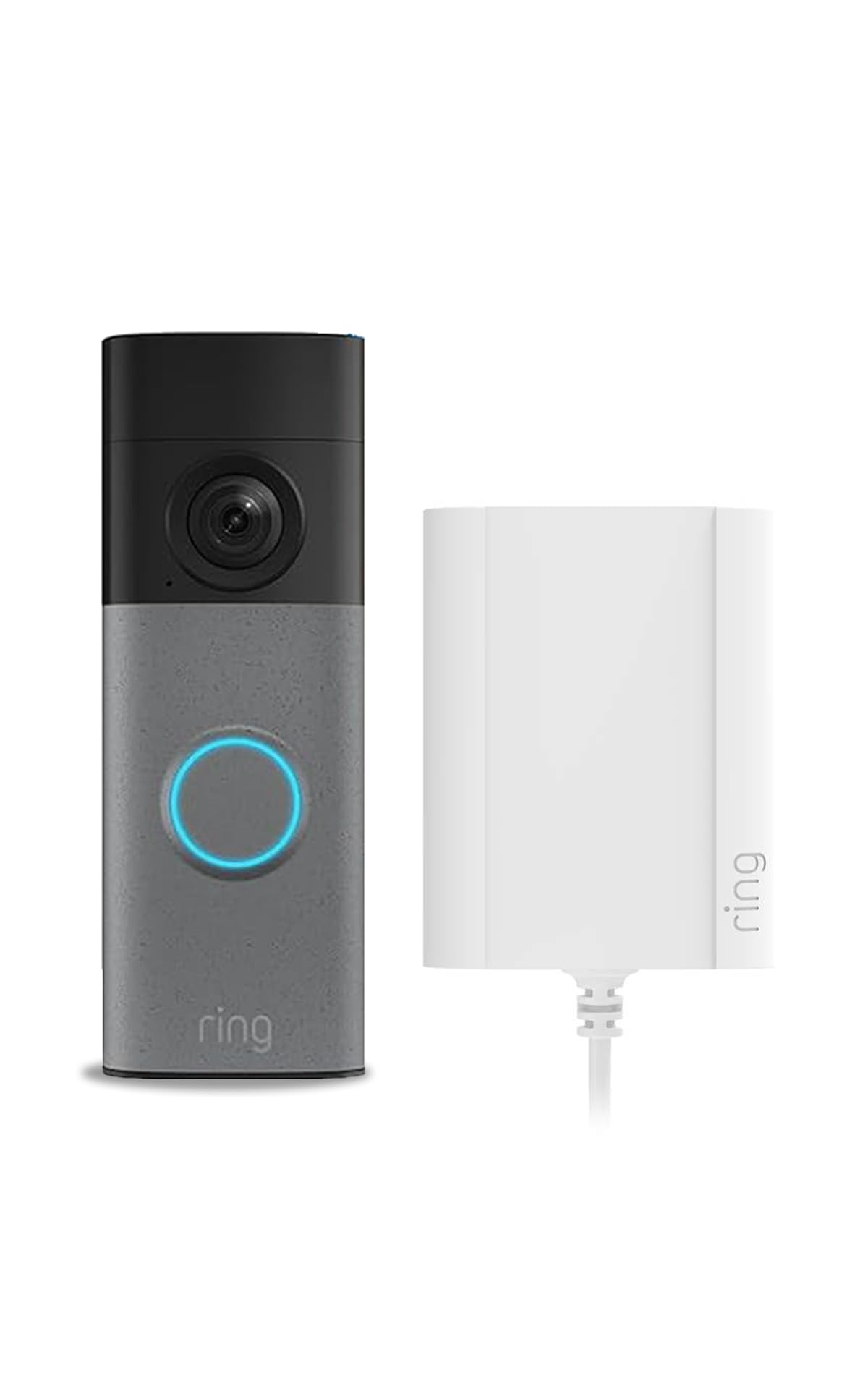Ring Wired Video Doorbell (neueste Gen.) | Mit Netzteil | Videotürklingel-Kamera mit Retinal 2K und optimiertem Zoom (bis zu 6x) | Breites Sichtfeld | 30-tägige Testphase für Ring-Abonnement