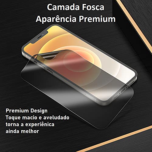 Película iPhone 13 Pro Max Kingshield Nano Vidro - Privacidade Fosca