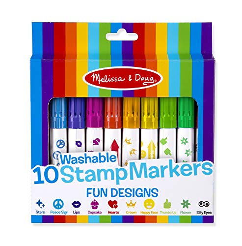 10 Stamp Markers - Fun Designs