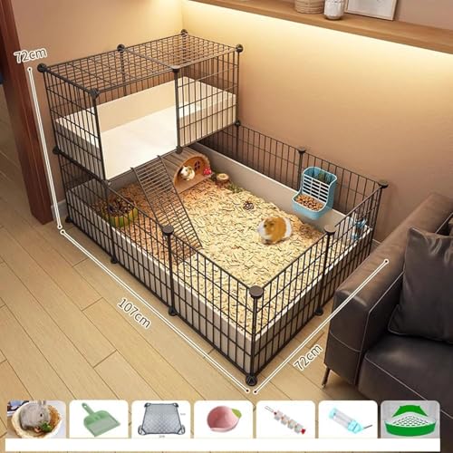 Clôture pour hamster de 1,5 cm pour aménagement intérieur et extérieur - 3