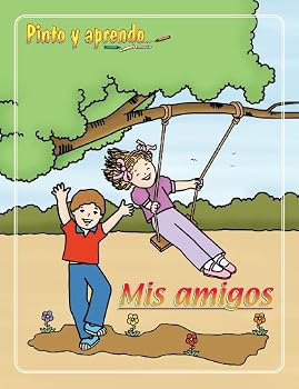 Paperback Pinto y Aprendo-Mis Amigos (Spanish Edition) [Spanish] Book