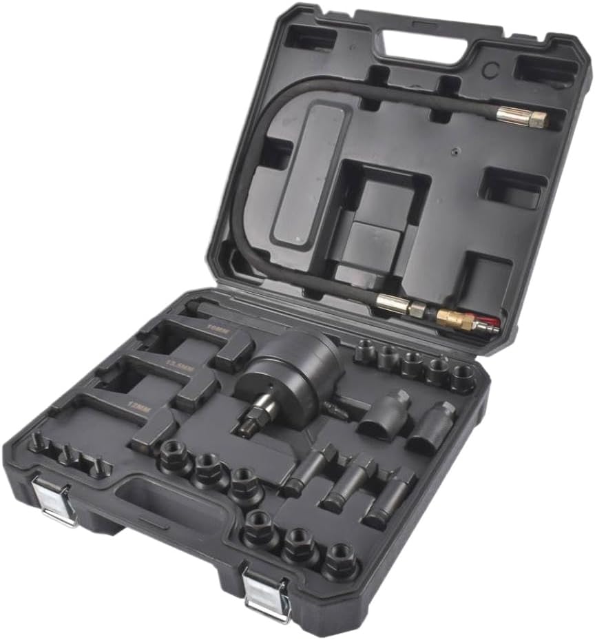 Pneumatic Diesel Injector Puller Removal Tool Kit 25-Piece AP03 5-8 Bar