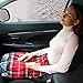 Zone Tech Car Mini Heated Travel Blanket Pad – Red Plaid Premium Quality 12V Comfortable Heating Car Mini Blanket Pad Perfect for Winter Travels