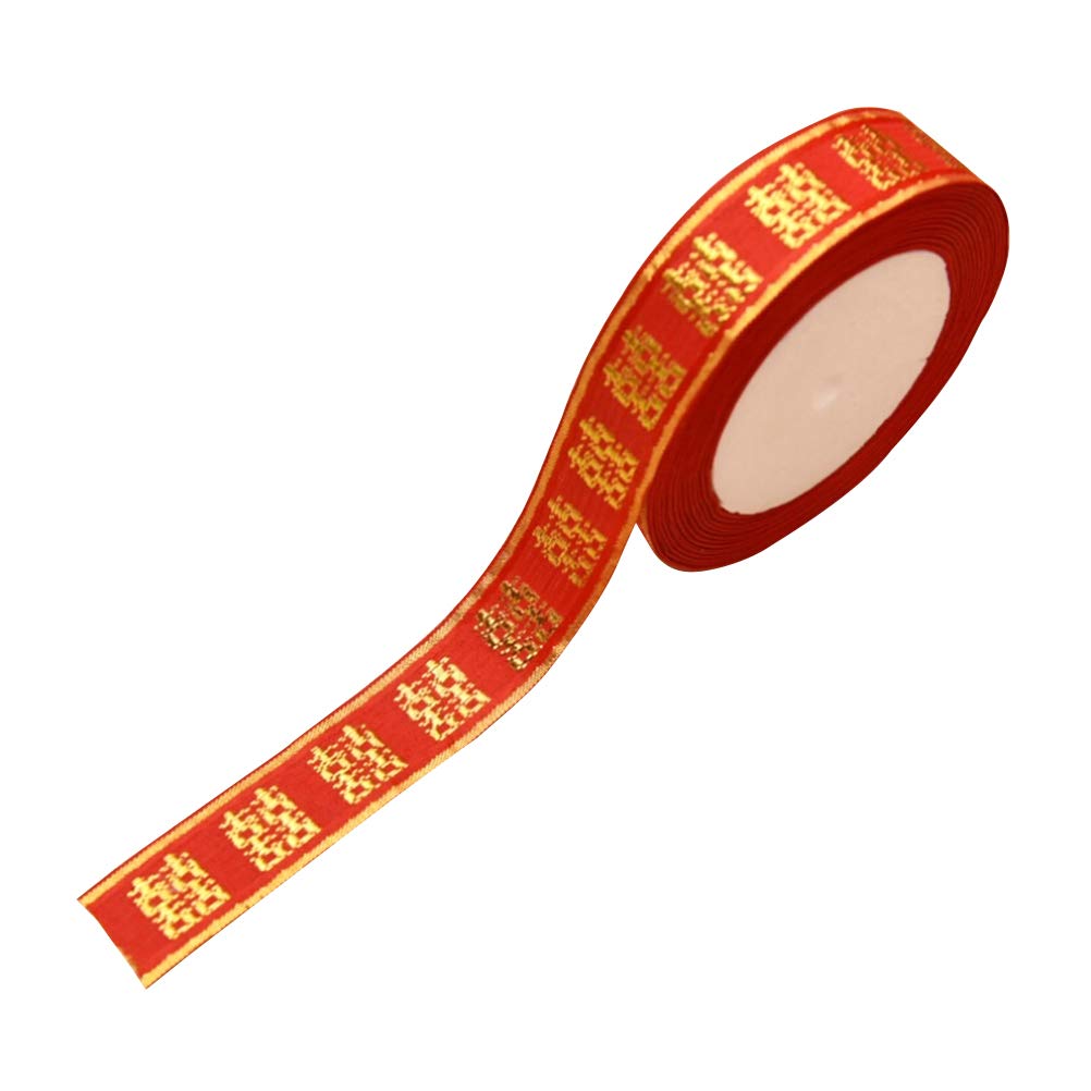 Ruban de personnage chinois rouge pour réussir votre décoration de mariage