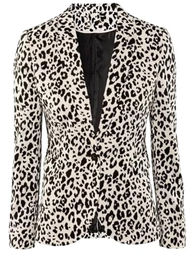 Veste léopard femme chic, le blazer idéal pour sublimer votre tenue de bureau quotidienne