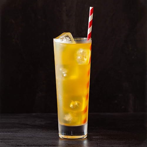 Miniatura 3 de Restaurantware Moda Nude - Juego de 12 vasos de cristal Collins de 12 onzas, aptos para lavavajillas, base pesada con borde cortado con láser, copas