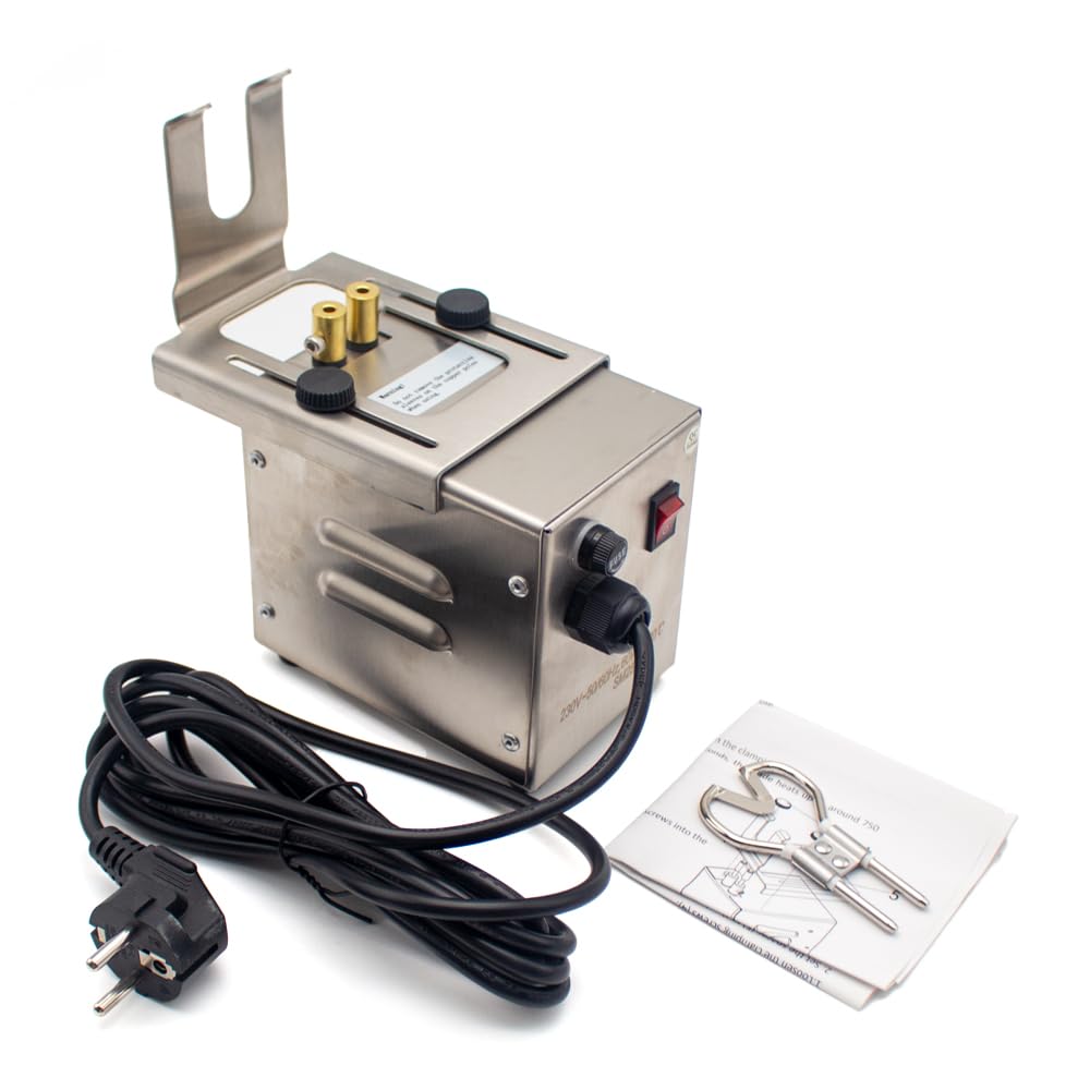Toplionace Ferro Elettrico per il Taglio della Coda Dei Suinetti AC 220V 600°c Taglio Istantaneo Senza Sangue Lunghezza Regolabile Strumento Riscaldante da Tavolo