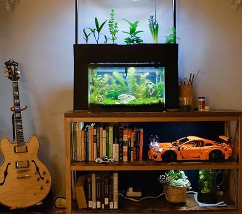 AquaSprouts Aquaponics Garden, Kit De Ecossistema Hidropônico Para Aquário De Mesa Autossustentável,