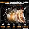 EUYBIKE Electric Bike for Adults, 2000W Peak Motor with Removable 48V 25AH Battery, 20"x4.0" Fat Tires 35MPH Ebike, Dual Hydraulic Disc Brake Full Suspension Black Electric Bicycle with Long Seat #1
