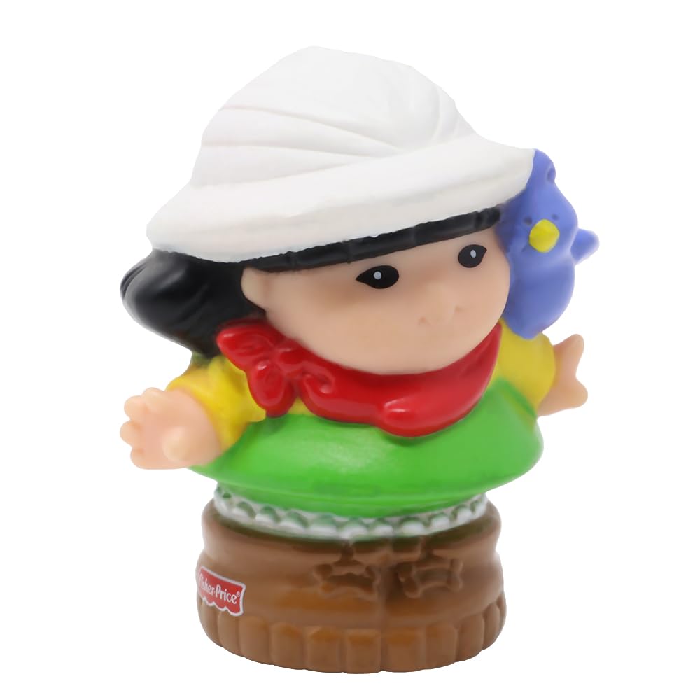 Fisher-Price Ersatzteil für Sammlerstück Little People Safari Surprise Sounds Zoo Musical Train Playset L9503 - Ersatz Zookeeper Sonya Lee Figur