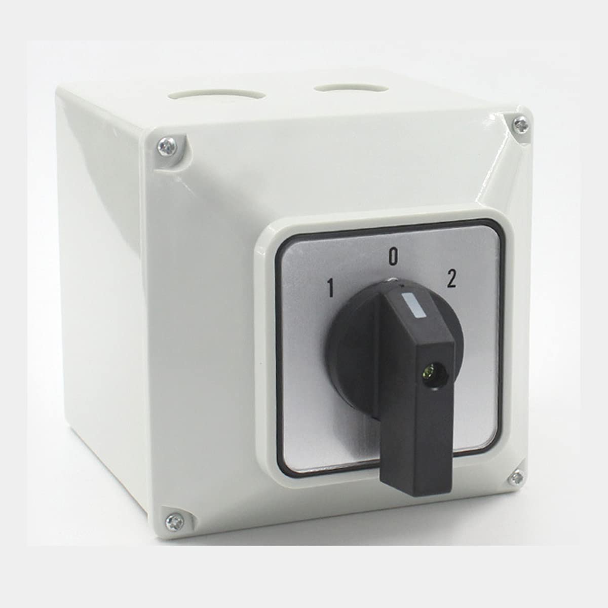 TOP-VIGOR Interruptor selector de cambio universal,con caja impermeable,3 posiciones,16 terminales,interruptor de transferencia de energía,generadores de motor LW26-63/4 63A,selector de leva giratoria
