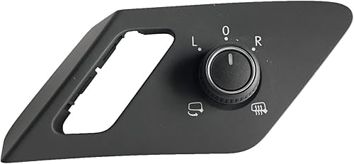 Miniatura 5 de Espejo retrovisor plegable automático para reversa con luz de charco para Volkswagen VW Golf MK7 7.5 (Color blanco)