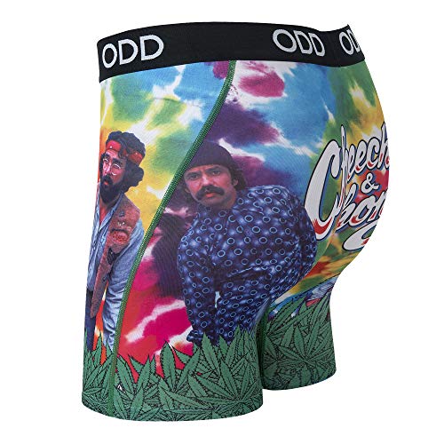 Odd Sox, Cheech and Chong, Men's Funny Underwear Boxer Briefs, Novelty Graphic Prints4