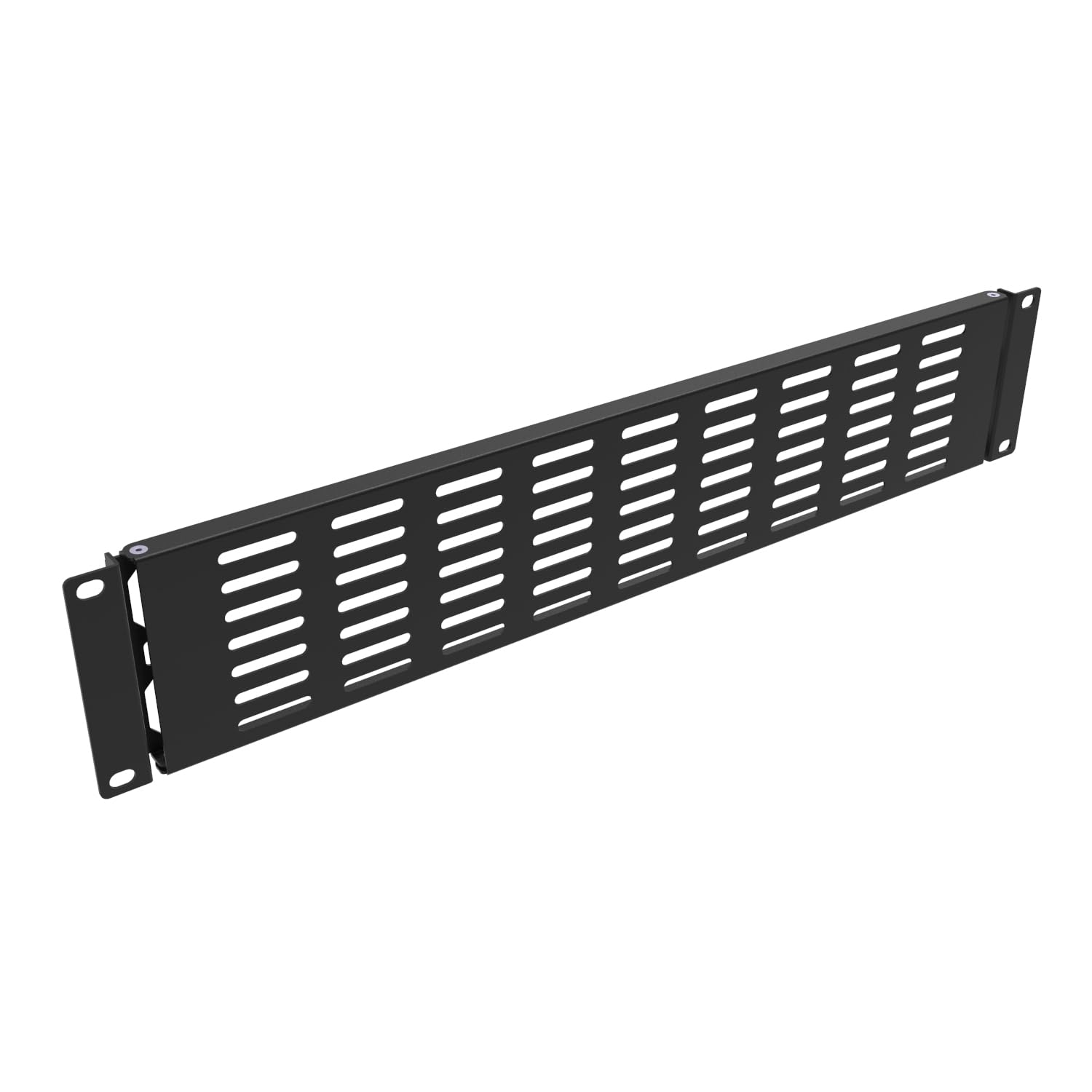 2U Hinged Blank Rack Mount Panel Spacer with Venting for 19 inches Network Cabinet or Server Rack Enclosure (2UVBP)