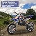 50CC 2-Stroke Kids Dirt Bike | Pro Gas Pocket & Powered Motorcycle | Off-Road 10