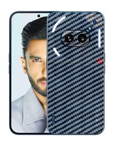Image of Compatible with Nothing Phone 2A Back Skin Sticker /Vinyl wrap /Protective Film Mobile Skin Carbon Fiber Transparent by Candeal Mizhan (only Back)