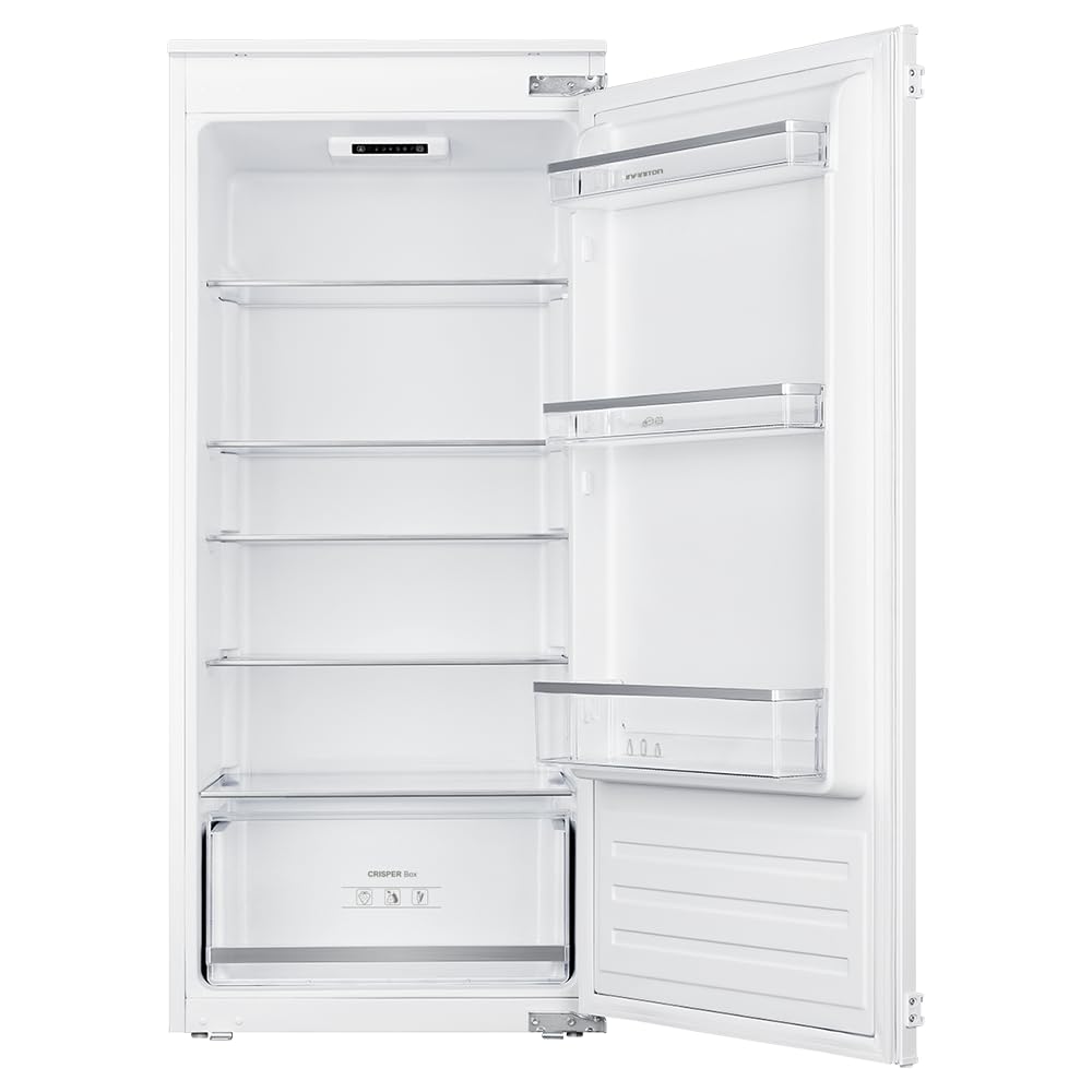 Infiniton Frigorifico Encastrable una Puerta CL-BB122, Altura 122 cm, Integrable,198 Litros, Ancho 54 cm, Ciclico, Puerta reversible, E