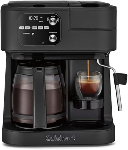Miniatura 1 de Cuisinart Coffee Center Barista Bar - Cafetera 4 en 1, compatible con cápsulas de una sola porción, cafetera, tres tamaños de preparación,