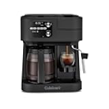 Cuisinart Coffee Center Barista Bar 4-in-1 Coffee Maker, Single-Serve Pods Compatible, Coffeemaker, Three Brewing Sizes, SS-4N1MBNAS, Black
