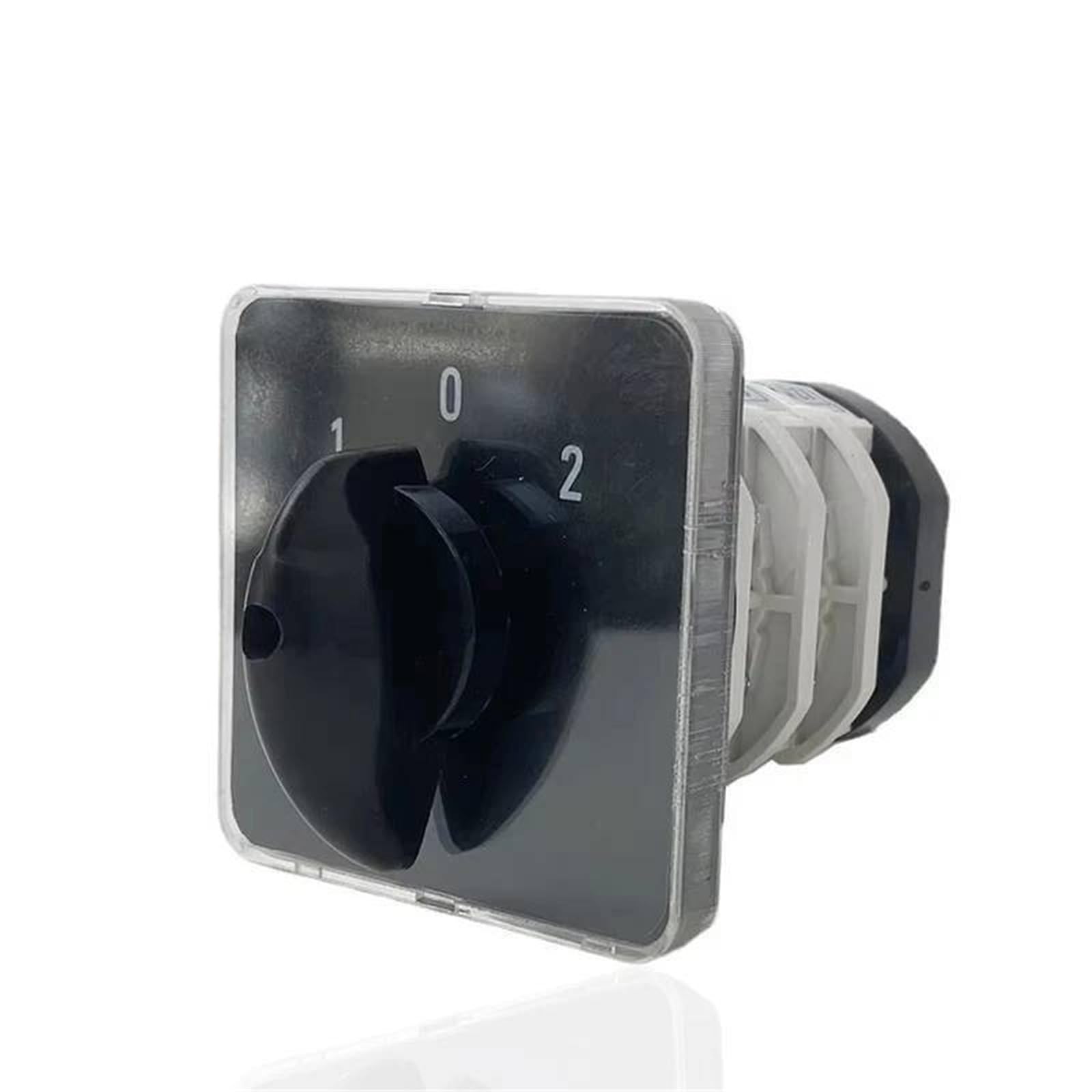 BKGWCSOR YMZ12-32/3 Change Over Selector 32A 3 Poles 3 Position Silver Manual Transfer On-Off-on Rotary Cam Switch LW31(1-0-2) Switches