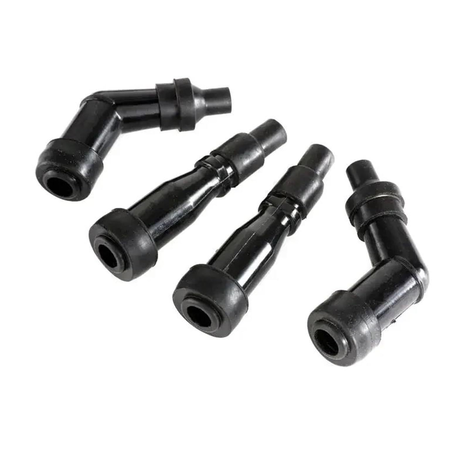 Zapłon motocyklowy Pasuje do Suzuki GS550 GS750 GS850 GS1000 2 podwójne wyjście + 4 Ohm cewki z nasadkami świec zapłonowych zestaw cewek zapłonowych Przekaźnik cewki zapłonowej