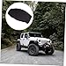 Luxshiny Waterproof 600D Oxford Fabric Winch Cover for 8500-17500 lb Electric Winches Heavy Duty Weather Resistant Universal Car Cover Sturdy Design