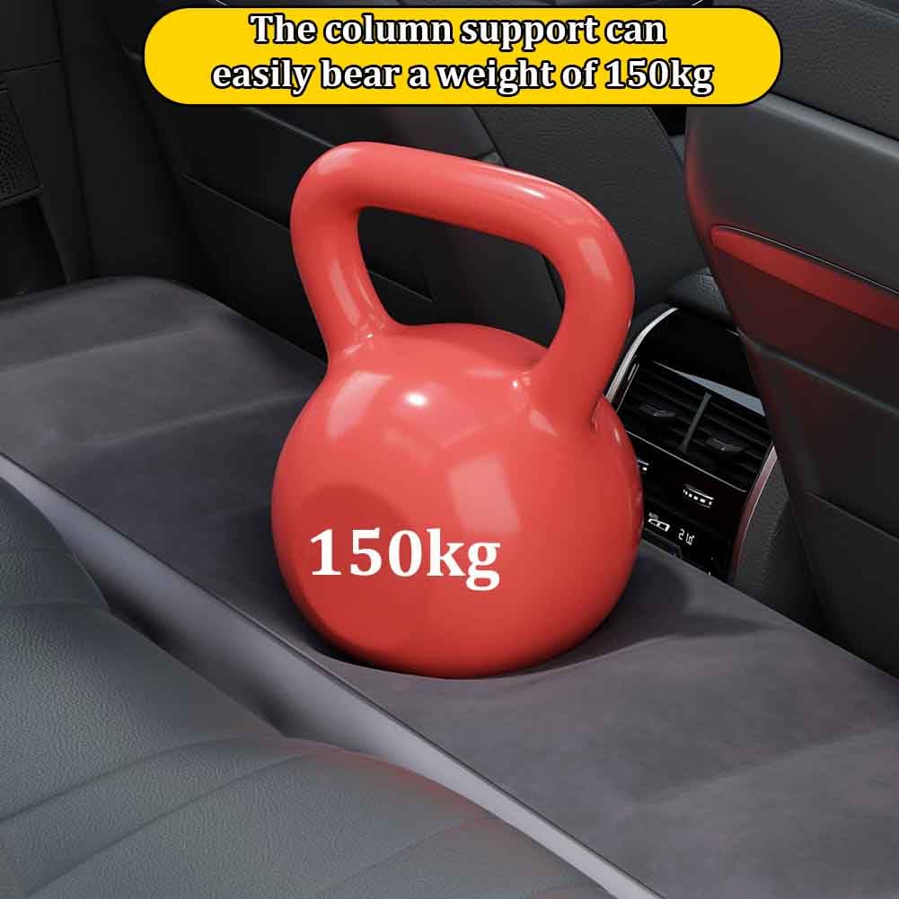 Materassino Gonfiabile per Auto/Letto Posteriore, Materassino da Campeggio Estensibile con Pompa Ad Aria, Tappetino per Riempire Lo Spazio tra I Sedili Posteriori